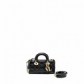 D-JOY SMALL  BAG LAMBSKIN BLACK