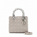 LADY MEDIUM LAMBSKIN GREY